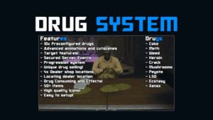 [QB/ESX] Drugs system [Multiple Drugs] qb-weed, qb-coke, qb-meth etc.