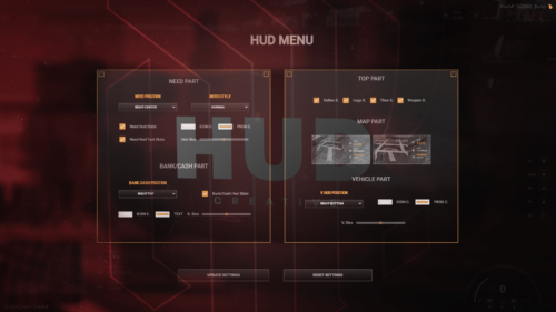 [ESX] FiveM Hud v3 Premium HUD Script