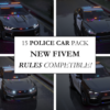 Police Car Pack Lowpoly