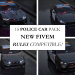 Police Car Pack Lowpoly