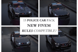 Police Car Pack Lowpoly