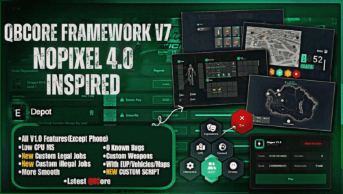 QBCore Framework V7 [NoPixel 4.0]