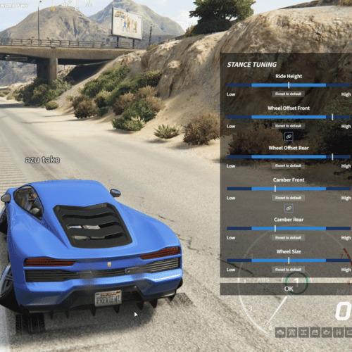 FREE Vehicle Stance Kit Modern UI