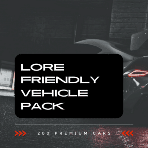 FiveM Lore Friendly Cars Pack 200+ Vehicles